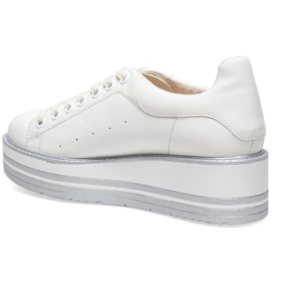 NWT SILENT D SHELLAN White Sneaker - Picture 3 of 14